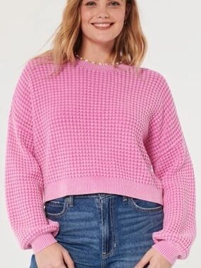 Hollister Cropped Sweater